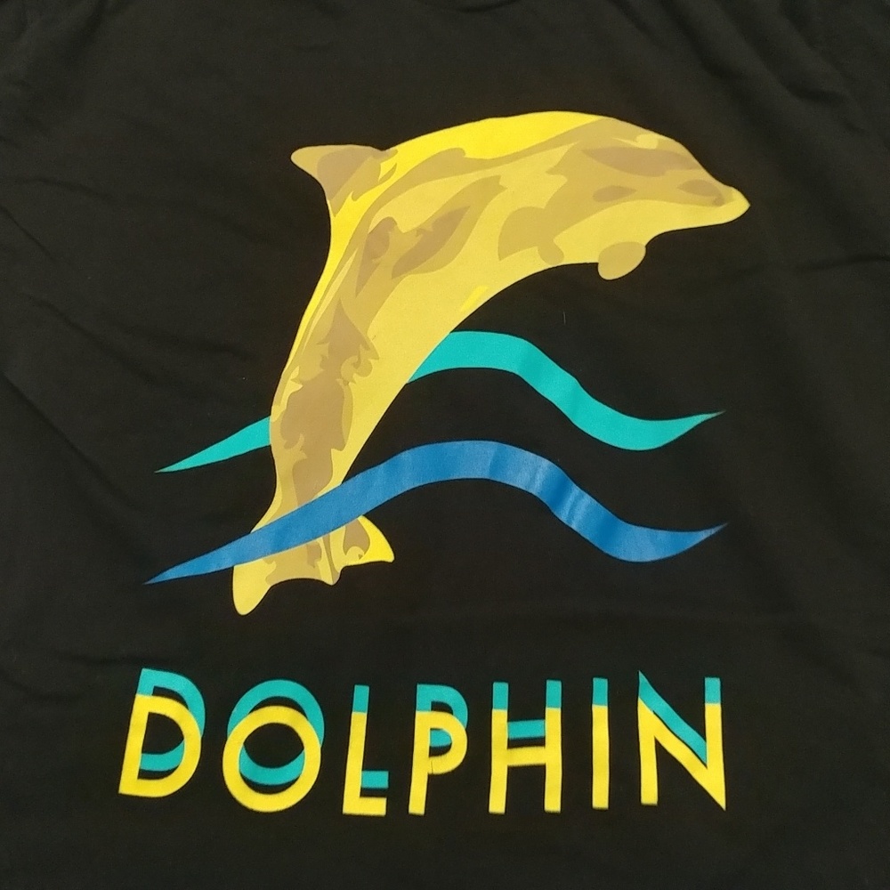 Mens Pink Dolphin Tee size XL🔥🔥🔥🔥